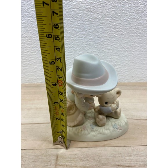 Vtg 1994 Enesco Precious Moments I Can`t Bear To Let You Go Porcelain Figurine - Picture 9 of 14